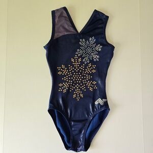 Alpha Factor Girl star pattern leotard
